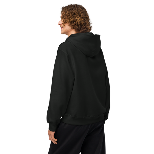 Athlete wearing black Field Hoodie 